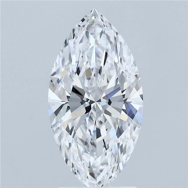 2.51ct Marquise D VVS1 Lab Created Diamond