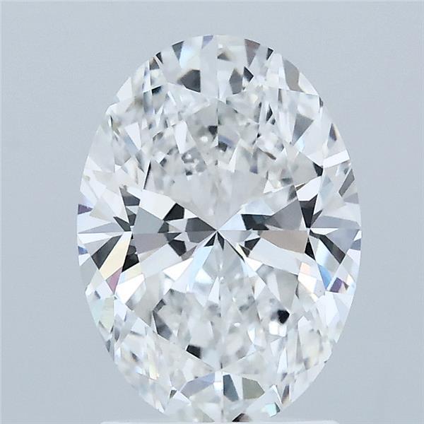 2ct Oval E VVS2 Lab Created Diamond