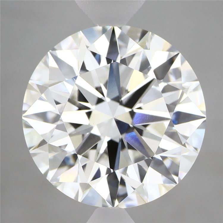 6.01ct Round F VVS2 Lab Created Diamond