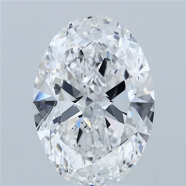 2.76ct Oval E VVS2 Lab Created Diamond