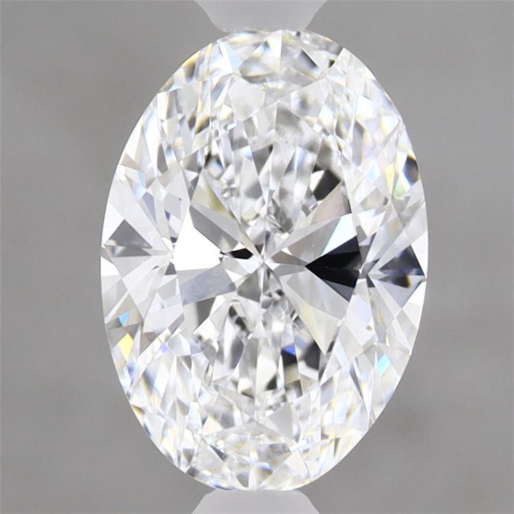 1.67ct Oval D VVS2 Lab Created Diamond