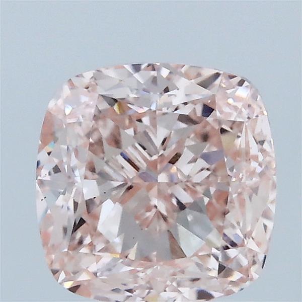 2.03ct Cushion FANCY PINK VS1 Lab Created Diamond