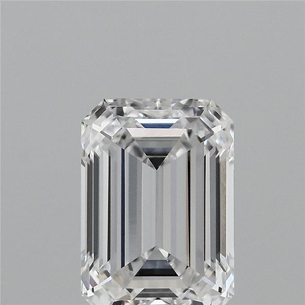 2.05ct Emerald D VVS1 Lab Created Diamond