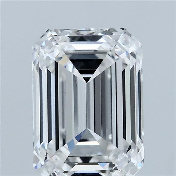 2.05ct Emerald E VVS2 Lab Created Diamond