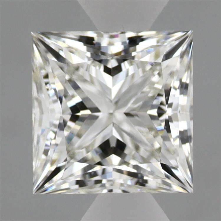 1.51ct Princess G VVS2 Lab Created Diamond