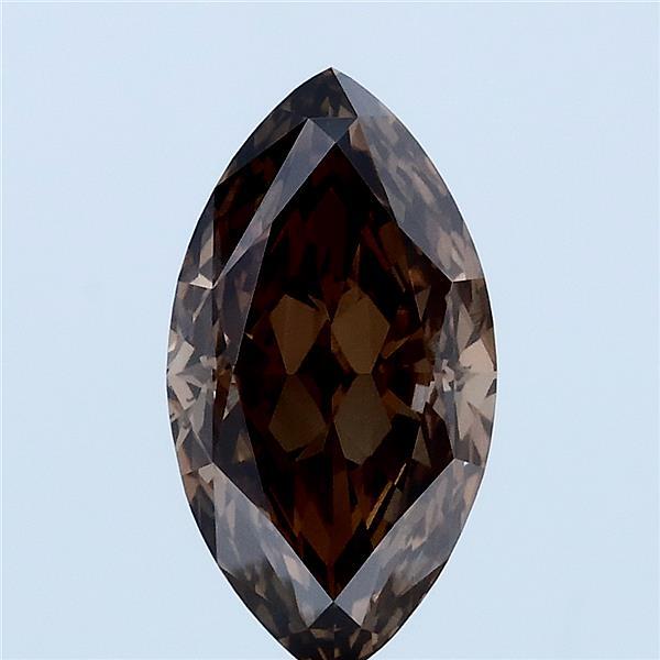 2.07ct Marquise FANCY BROWN VS2 Lab Created Diamond