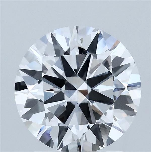 2ct Round D VVS2 Lab Created Diamond