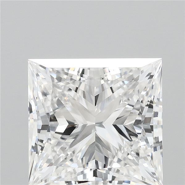 4.59ct Princess E VVS2 Lab Created Diamond