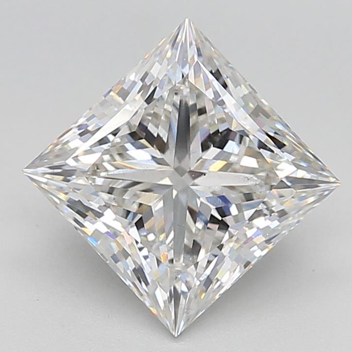 4.06ct Princess G VS2 Lab Created Diamond