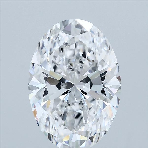 3.01ct Oval E VVS2 Lab Created Diamond
