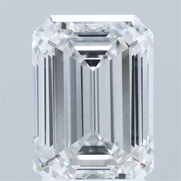 2.06ct Emerald E VS1 Lab Created Diamond