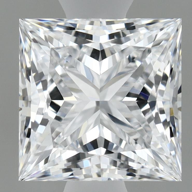 1.04ct Princess D IF Lab Created Diamond