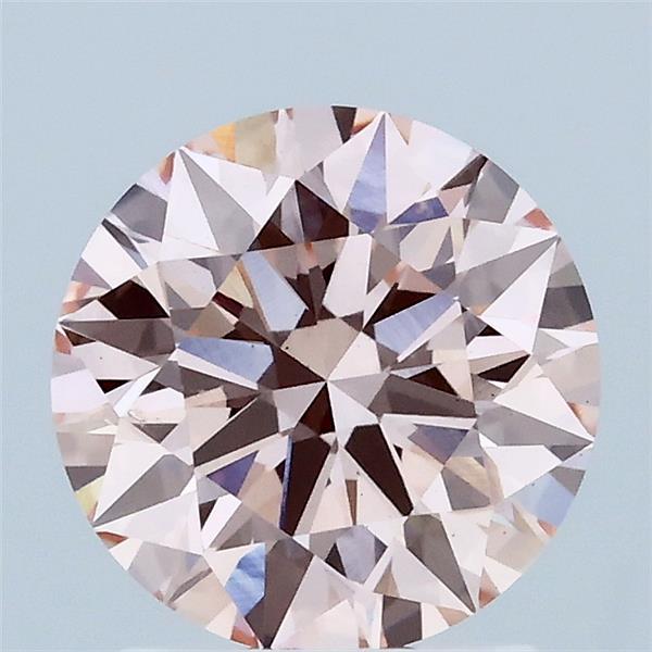 1.76ct Round FANCY INTENSE PINK VS1 Lab Created Diamond