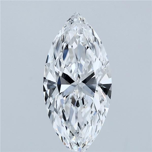 2.03ct Marquise D VVS1 Lab Created Diamond