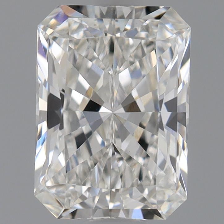 0.92ct Radiant F VS1 Lab Created Diamond
