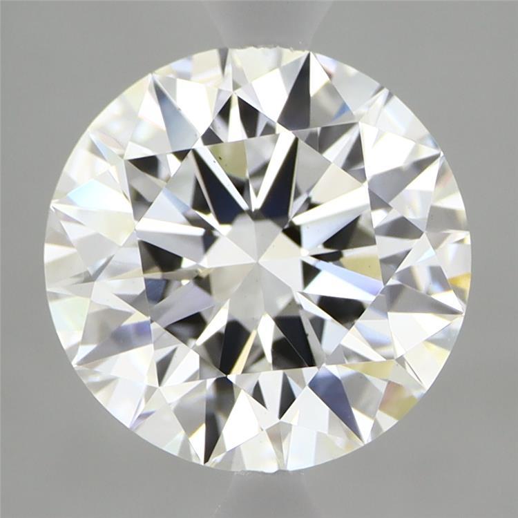 3.02ct Round F VS2 Lab Created Diamond