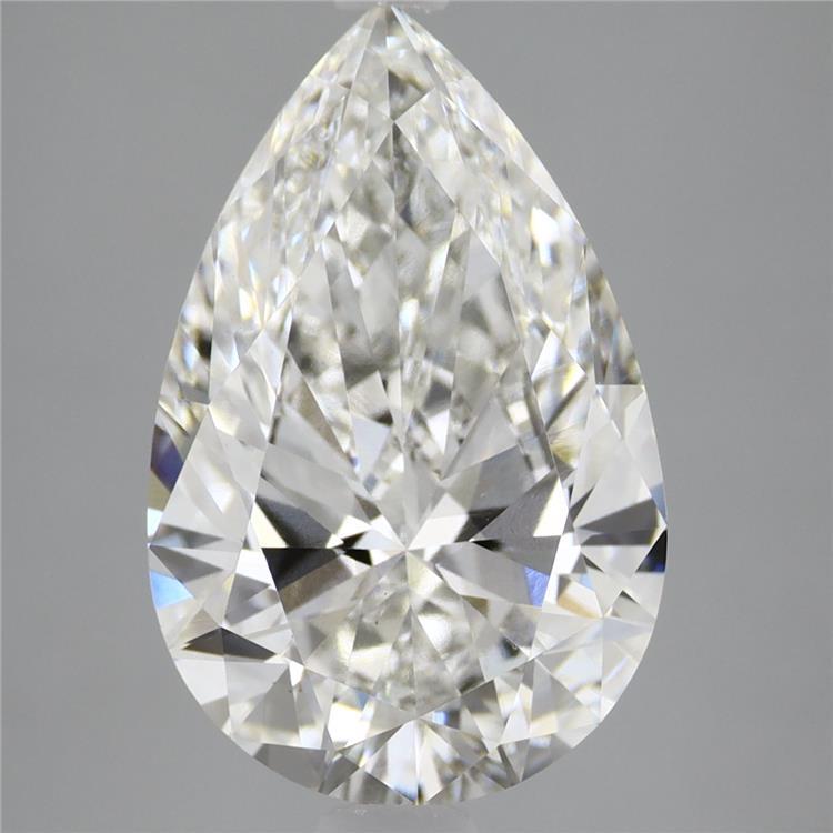 4.47ct Pear F VS1 Lab Created Diamond