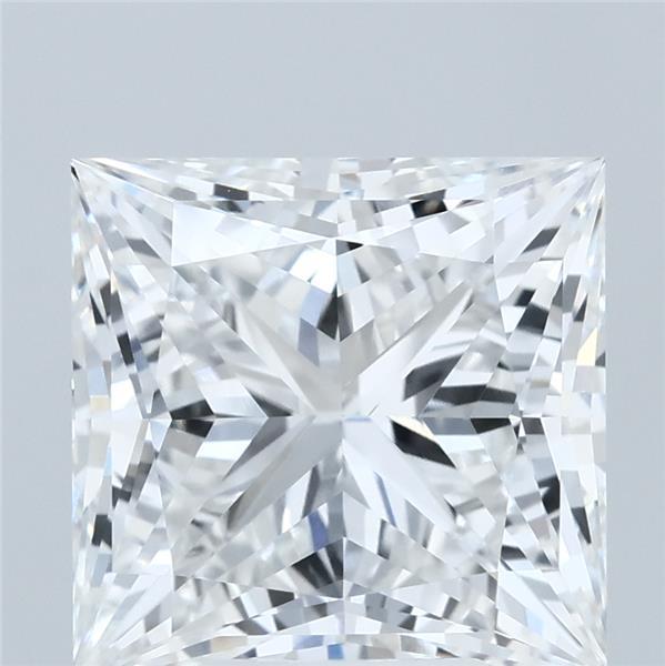 5.08ct Princess E VVS2 Lab Created Diamond
