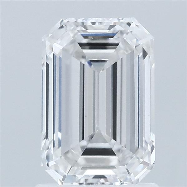 1.55ct Emerald D VVS2 Lab Created Diamond