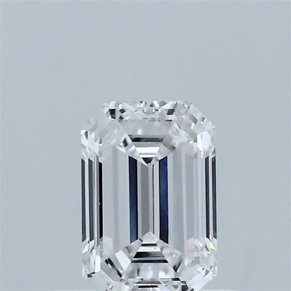 0.59ct Emerald D VVS2 Lab Created Diamond