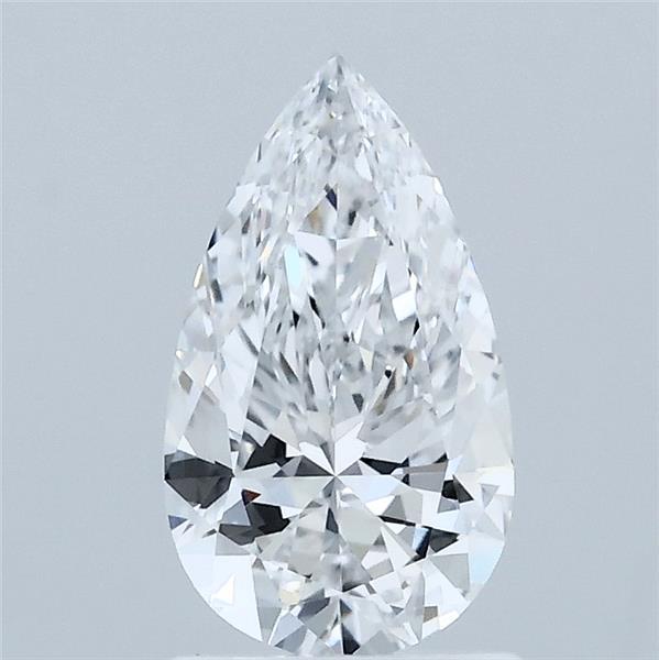 1.02ct Pear D VVS2 Lab Created Diamond