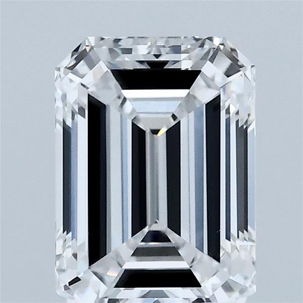 1.57ct Emerald E VVS2 Lab Created Diamond