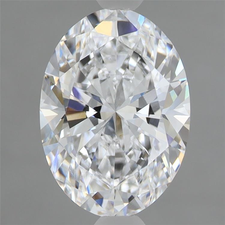 2.01ct Oval D VVS2 Lab Created Diamond
