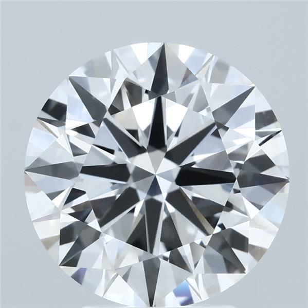4.02ct Round F VVS2 Lab Created Diamond