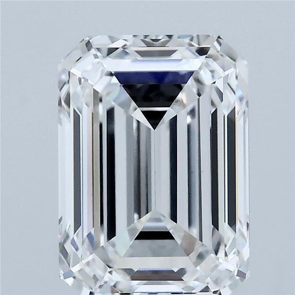 3.09ct Emerald D VVS2 Lab Created Diamond