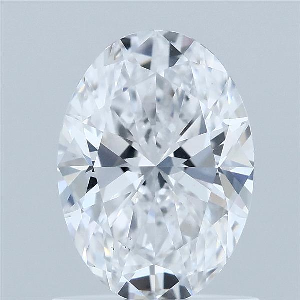 1ct Oval D VS1 Lab Created Diamond
