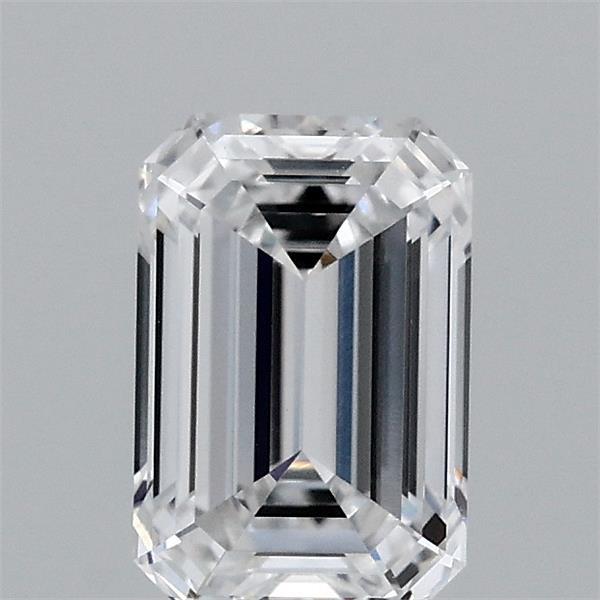 0.98ct Emerald D VVS2 Lab Created Diamond