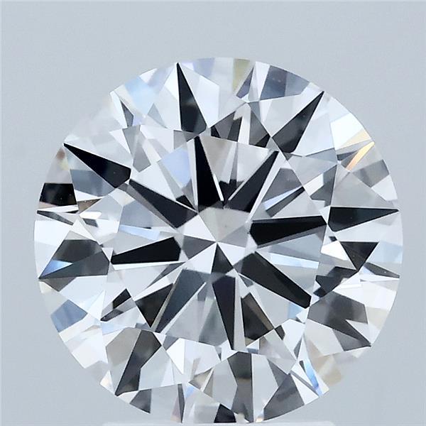 3.03ct Round D VVS2 Lab Created Diamond