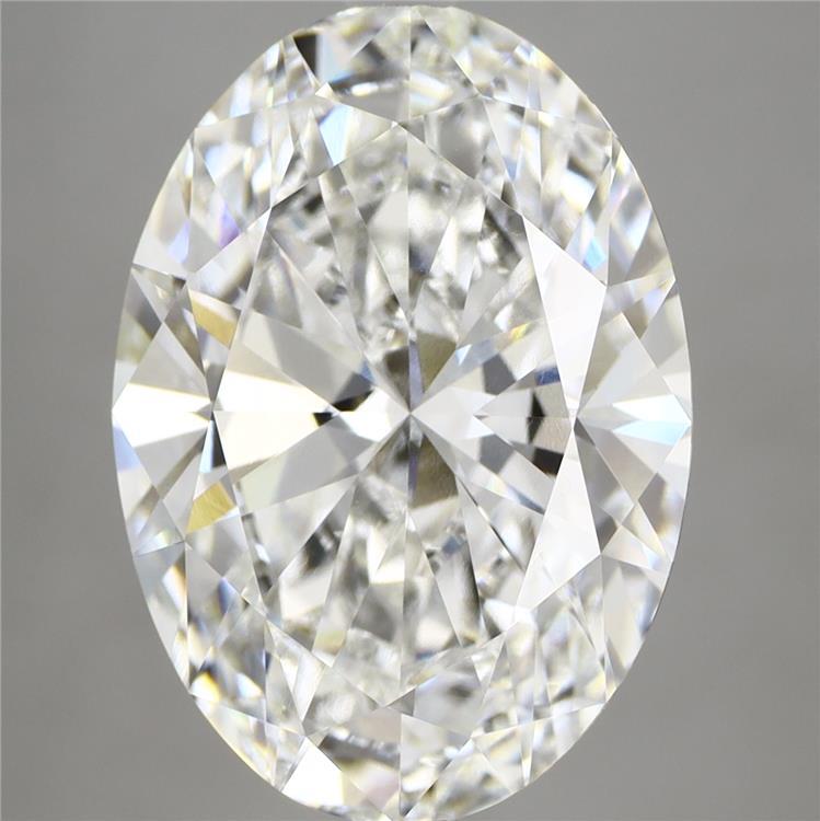 7.08ct Oval E VVS2 Lab Created Diamond