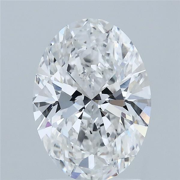 1.92ct Oval D VVS2 Lab Created Diamond