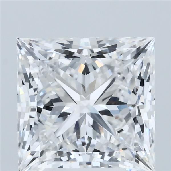 4.03ct Princess D VVS2 Lab Created Diamond