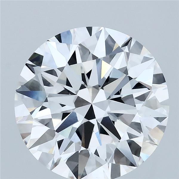 3.5ct Round D VVS2 Lab Created Diamond
