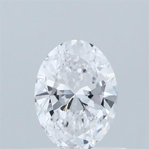 0.55ct Oval D VVS2 Lab Created Diamond