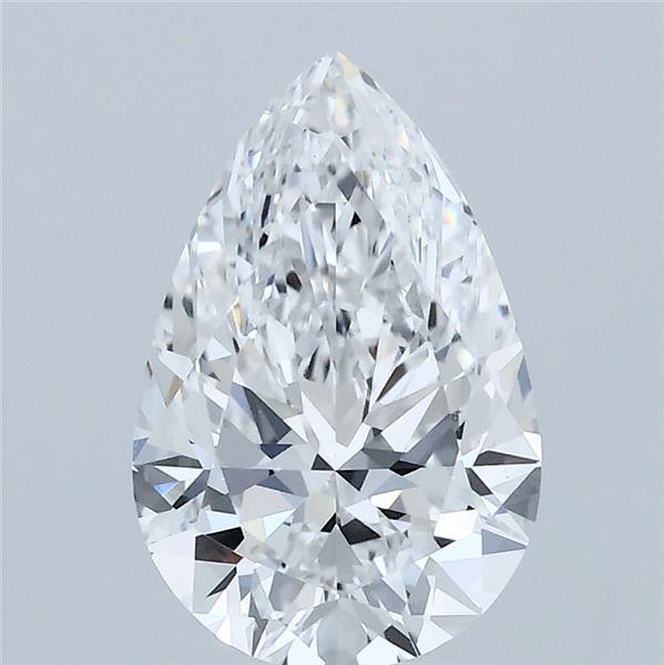 1.81ct Pear D VVS2 Lab Created Diamond
