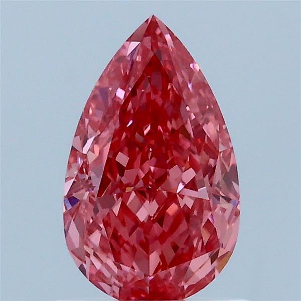 1.15ct Pear FANCY VIVID PINK VVS2 Lab Created Diamond