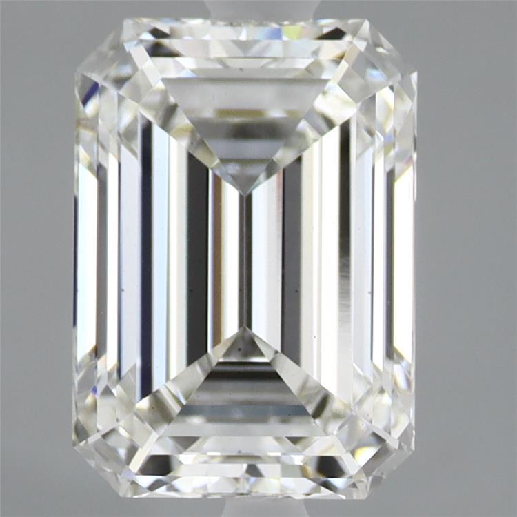 2.71ct Emerald F VS2 Lab Created Diamond