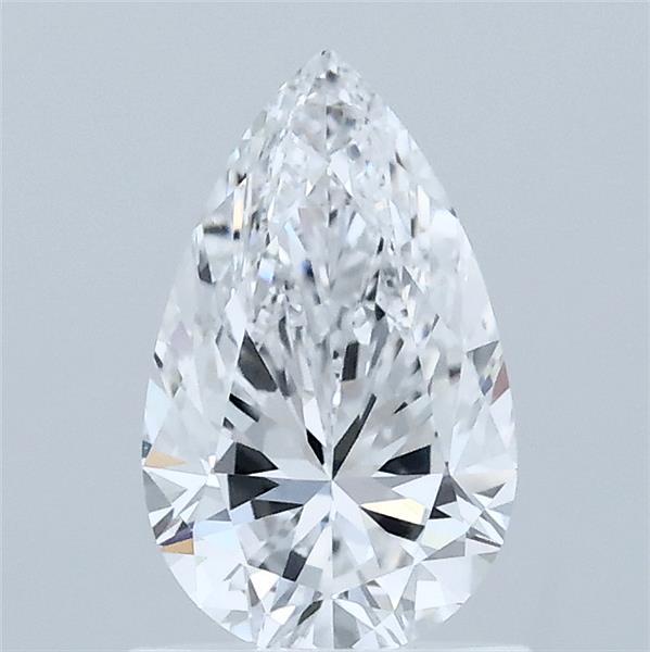 1ct Pear D VVS2 Lab Created Diamond