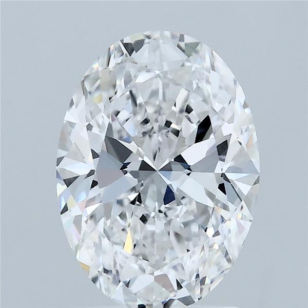 2.05ct Oval D VVS2 Lab Created Diamond