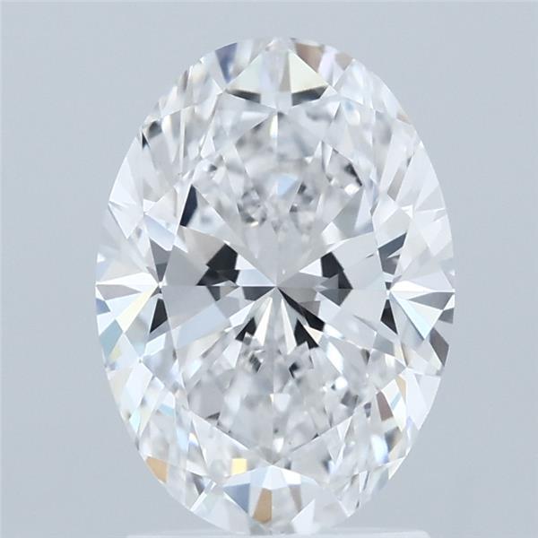2ct Oval E VVS2 Lab Created Diamond