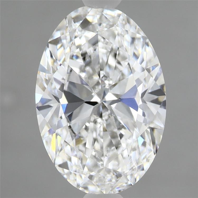2.04ct Oval D VVS2 Lab Created Diamond