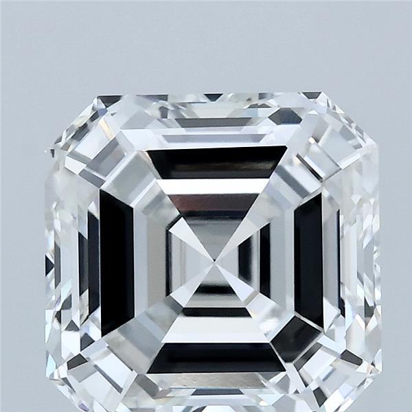 4.04ct Asscher F VVS2 Lab Created Diamond