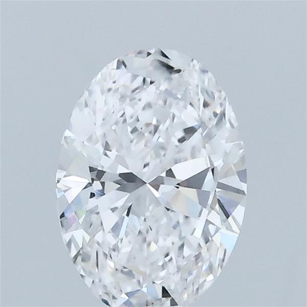 0.82ct Oval D VVS2 Lab Created Diamond
