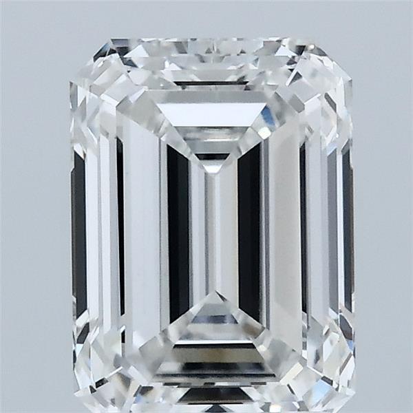 2ct Emerald F VVS2 Lab Created Diamond