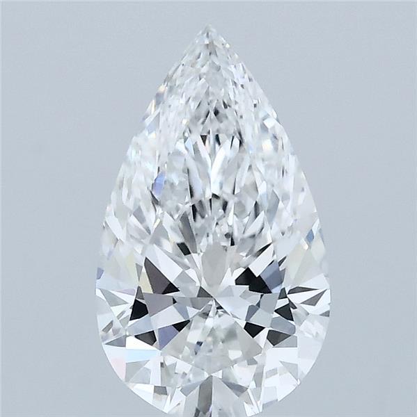 1.5ct Pear E VS1 Lab Created Diamond