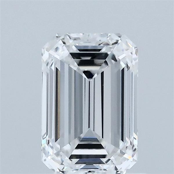 1.05ct Emerald D VS1 Lab Created Diamond