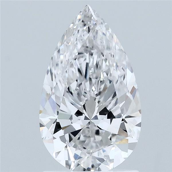 1.5ct Pear E VVS2 Lab Created Diamond